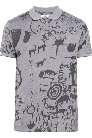 Vivienne Westwood Polo med grafisk tryk