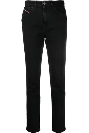 Diesel Cropped jeans med smal pasform