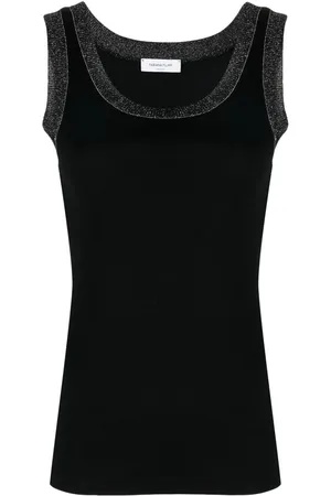 Fabiana Filippi Tanktop med metallisk kant