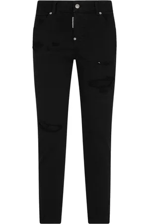 Dsquared2 Jeans med slitageeffekt og smal pasform