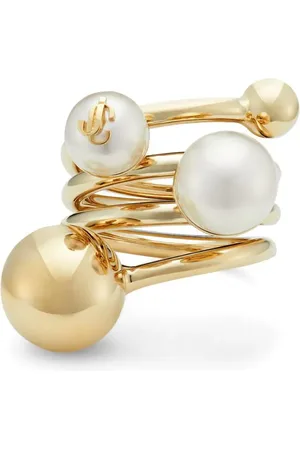 Jimmy Choo Ring med præget logo