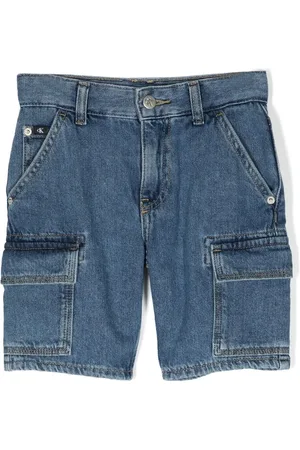 Calvin Klein Cargo-shorts i denim