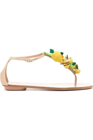 Aquazzura Flade Citrus Punch sandaler