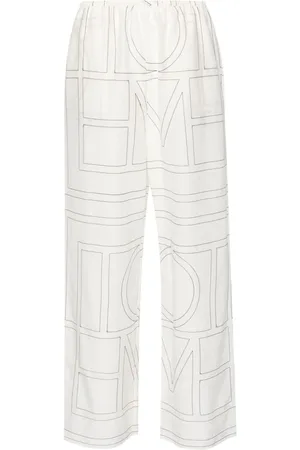 Totême Bukser med broderet monogram