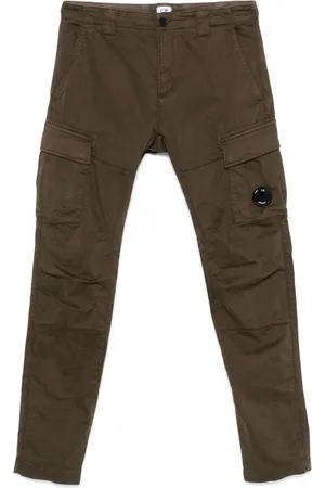 C.P. Company Cargo-bukser i satin med Lens-detalje