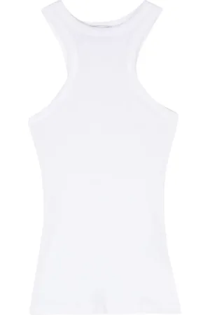 Dondup Ribbet vesttop med logoplade