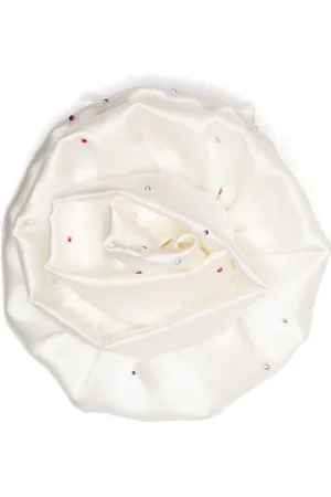 MANURI Broche med blomstertryk