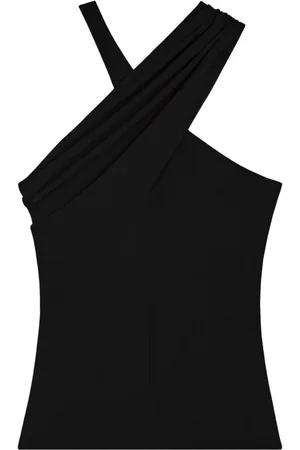 Courrèges Tanktop med krydsende stropper