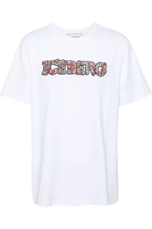 Iceberg T-shirt med 5D-logobroderi