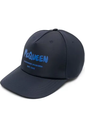 Alexander McQueen Baseballkasket med graffiti-tryk