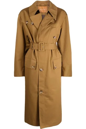 REJINA PYO Trenchcoat med bælte i taljen