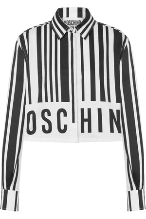Moschino T-shirt med brokade-tryk