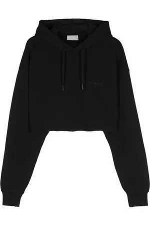 VTMNTS Cropped hættetrøje med broderet logo