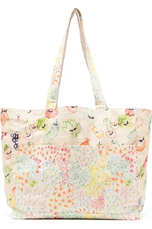 Collina Strada Tote med painterly-tryk