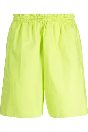 Maison Margiela Shorts med elastiklinning og nummer-broderi
