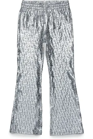 Diesel Bukser med bootcut-snit og heldækkende monogram