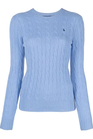 Ralph Lauren Kabelstrikket Polo Pony trøje