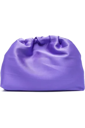 DOUUOD KIDS Satin-finish taske med ruche