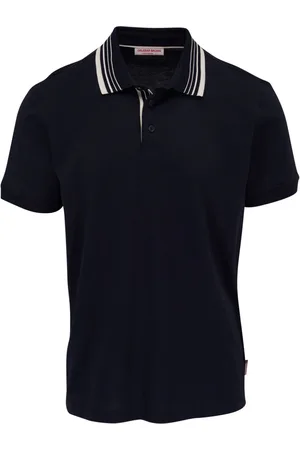 Orlebar Brown Polo med stribet krave