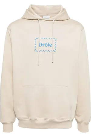 Drôle de Monsieur Hættetrøje med logobroderi