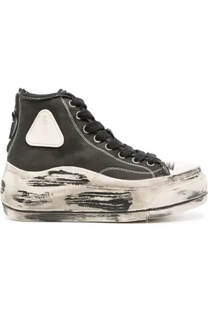R13 Kurt sneakers med slitageeffekt