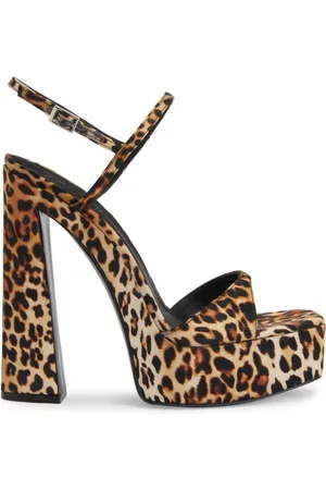 Giuseppe Zanotti Sylvy 145mm sandaler med leopardtryk