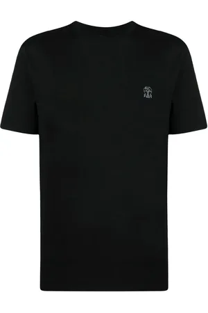 Brunello Cucinelli T-shirt med logotryk
