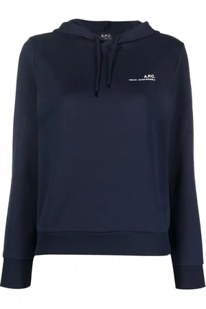 A.P.C. Hættetrøje med logotryk
