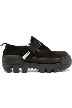 Premiata Loafers i ruskind med lammeskindsfor