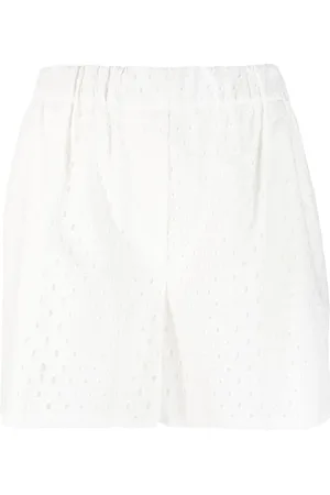 Kenzo Shorts med broderie anglaise