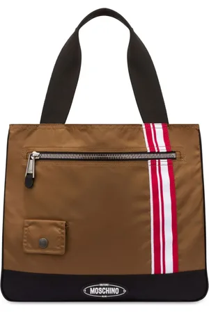 Moschino Tote med logo-applikation