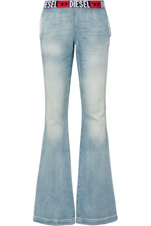 Diesel Jeans med logolinning