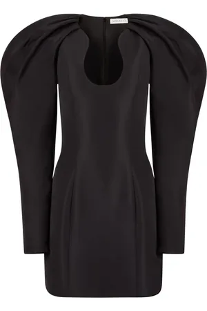 Nina Ricci Kort kjole med pufskuldre