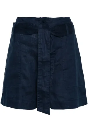 Ralph Lauren Shorts i hør med bælte