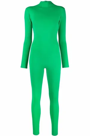 Atu Body Couture Langærmet jumpsuit med høj hals