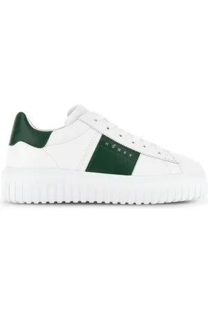 Hogan H-stripes low-top sneakers i læder