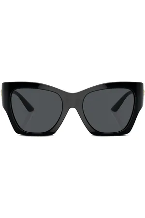 VERSACE Cat-eye solbriller med logoplade