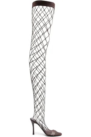 Stella McCartney Knæhøje støvler med mesh