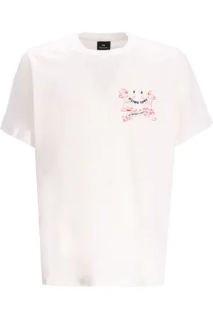 Paul Smith T-shirt i bomuld med grafisk tegneserietryk