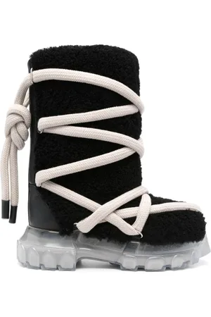 Rick Owens Lunar Tractor mellemhøje støvler