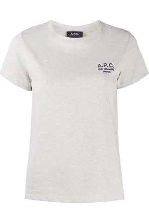 A.P.C. T-shirt med logotryk