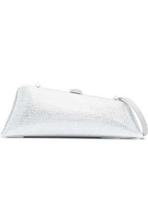 The Attico Long Night clutch med krystaludsmykning