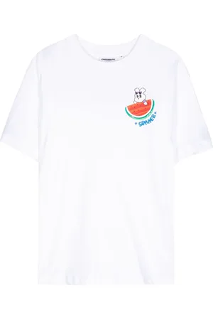 Chocoolate Summer T-shirt med rund hals