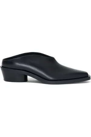 Proenza Schouler Bronco mules med læder
