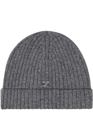 Courrèges Hue med logobroderi