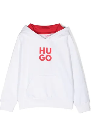 HUGO BOSS Hættetrøje med logotryk