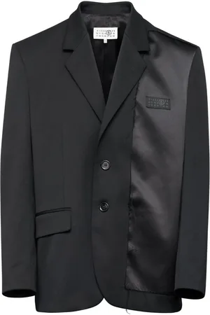 Maison Margiela Enkeltradet blazer med logomærke