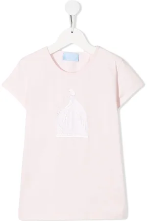 Lanvin T-shirt med paillet-logo