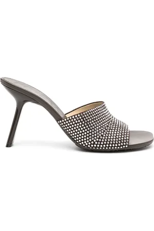 Loewe Petal 90mm sandaler med rhinstenudsmykning