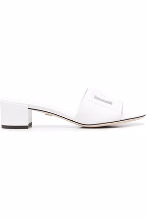 Dolce & Gabbana 40 mm mules med DG-logo